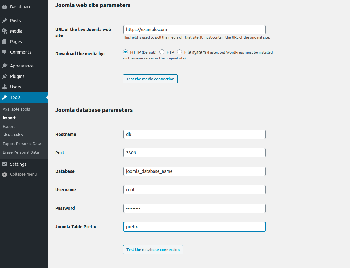 migrate joomla to wordpress