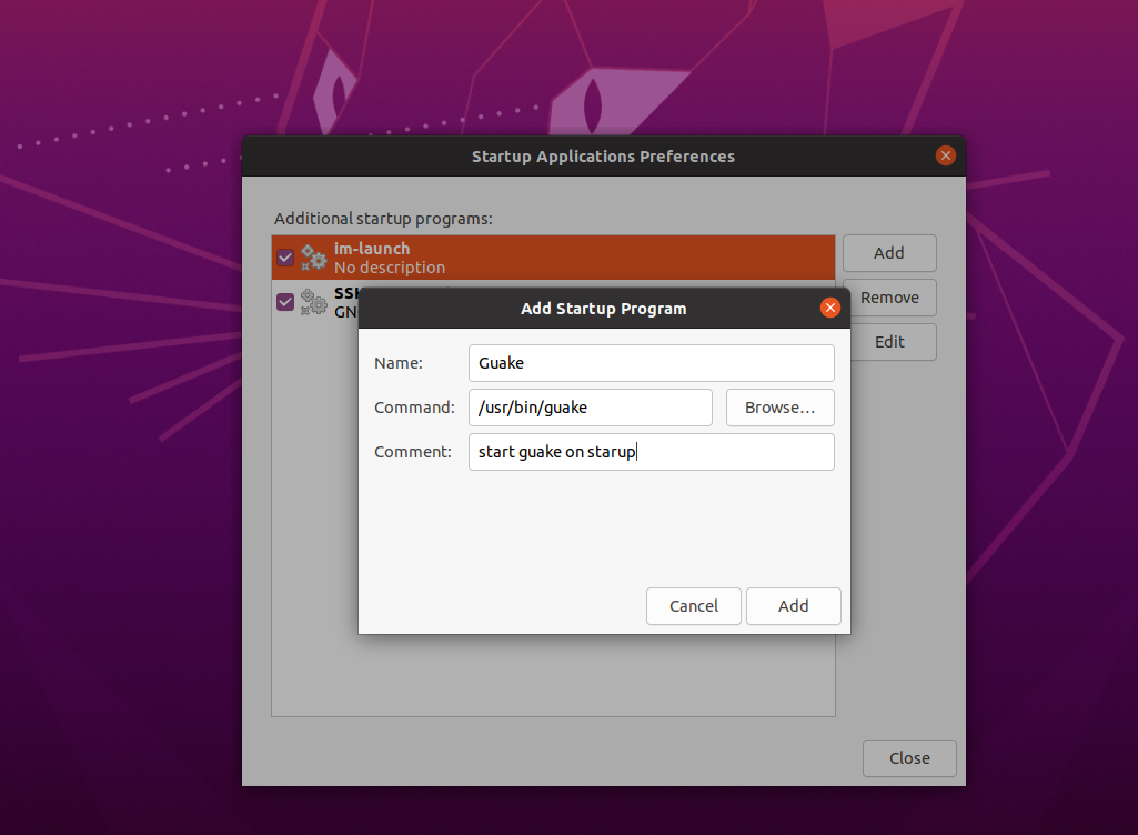 start teamviewer ubuntu startup application